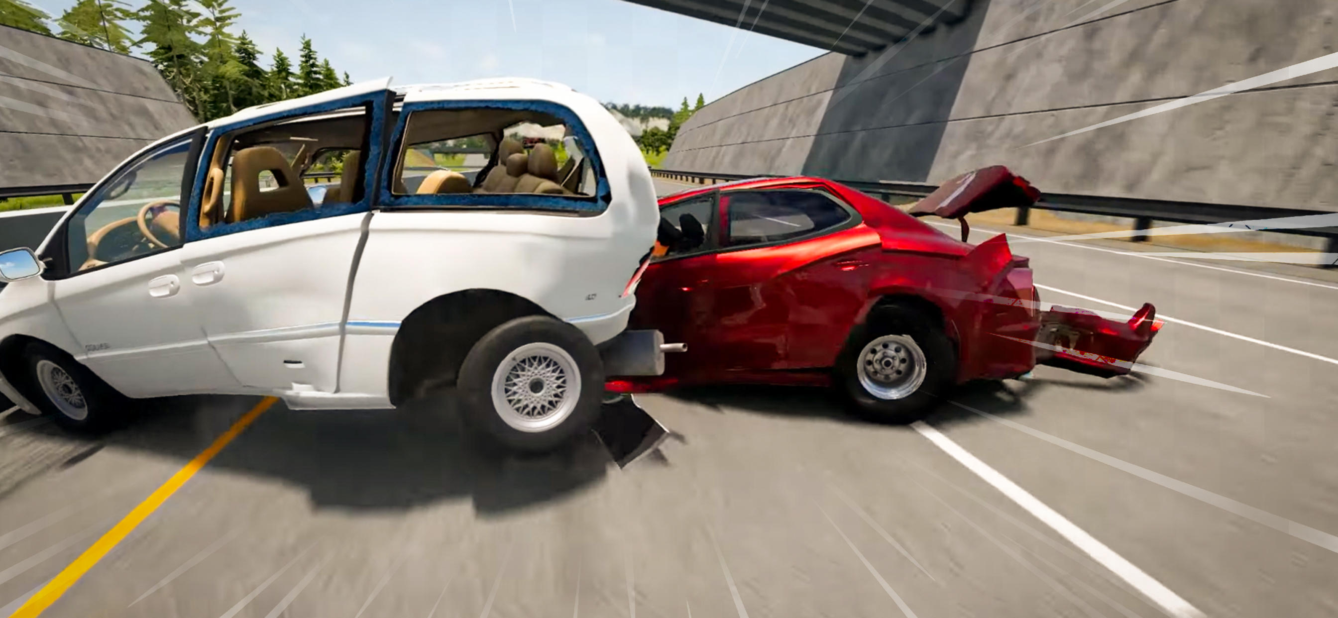 Car Crash Games Accident Sim ภาพหน้าจอเกม