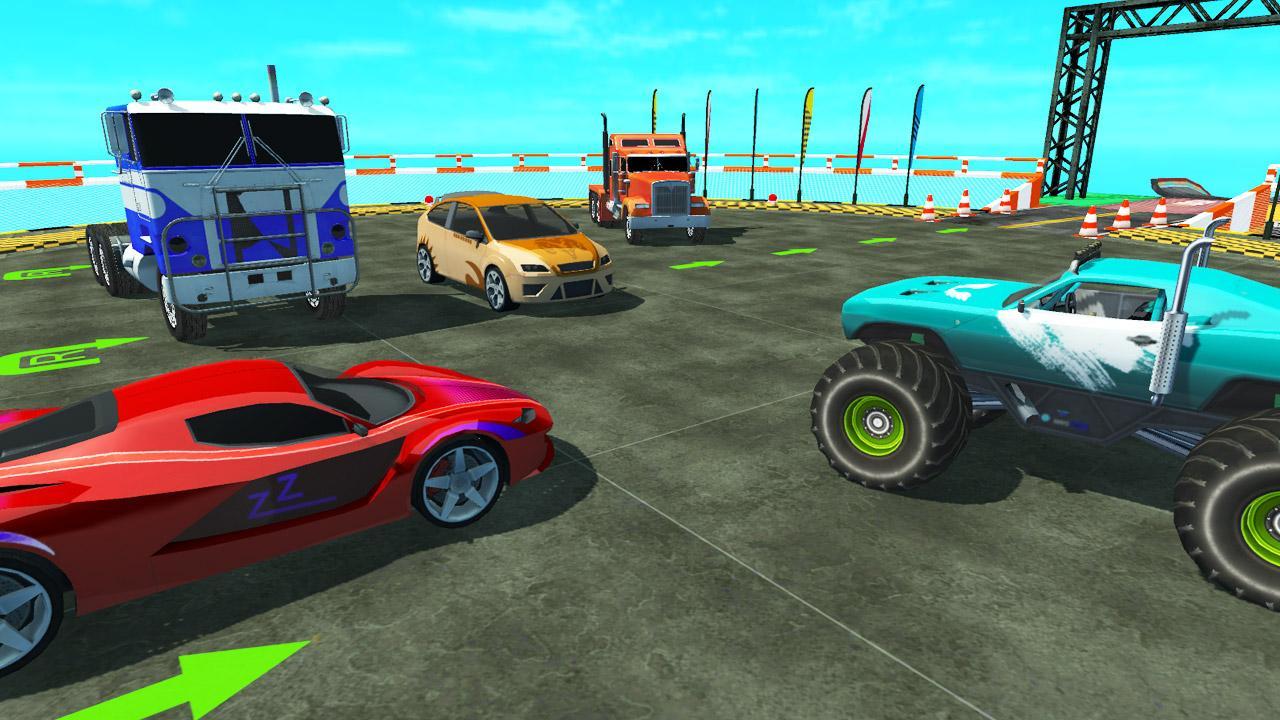 Mega Ramp Master Challenge Game Screenshot