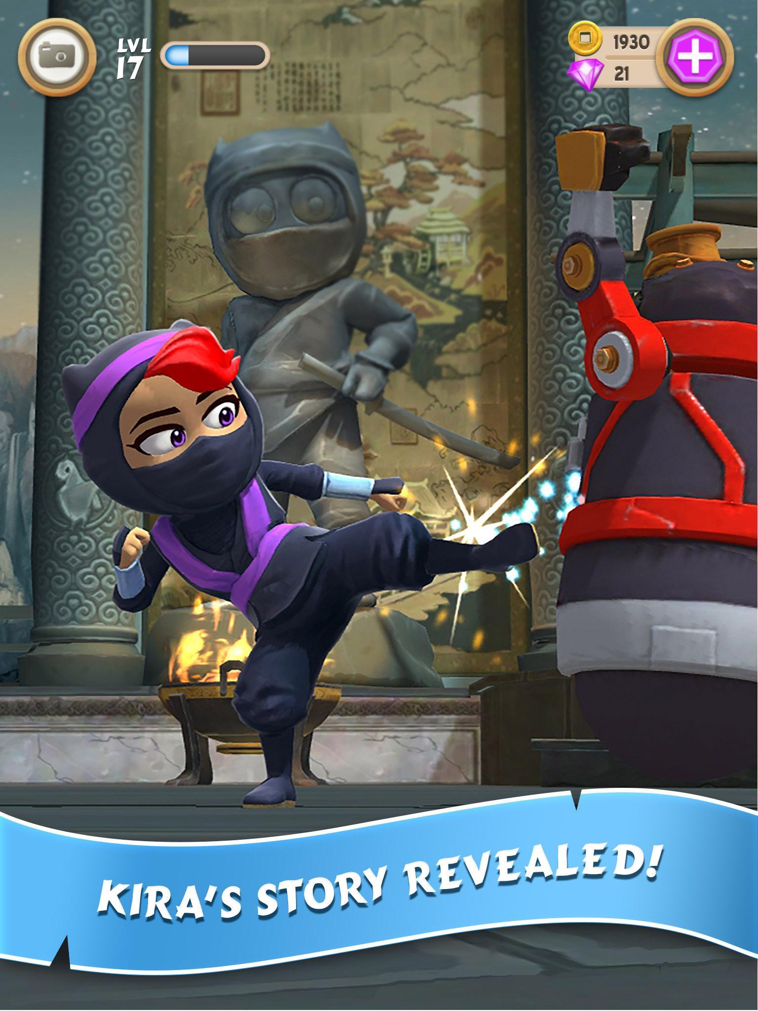 Clumsy Ninja Game Screenshot