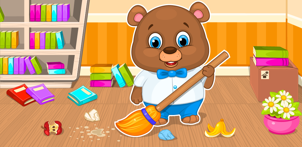 Banner of Cleaning the house 1.2.3