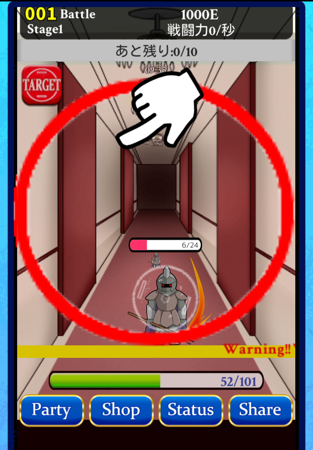 Captura de Tela do Jogo Castle of War