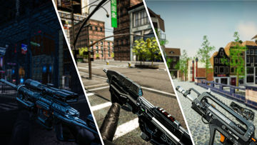 Modren War Shooting Game Game Screenshot