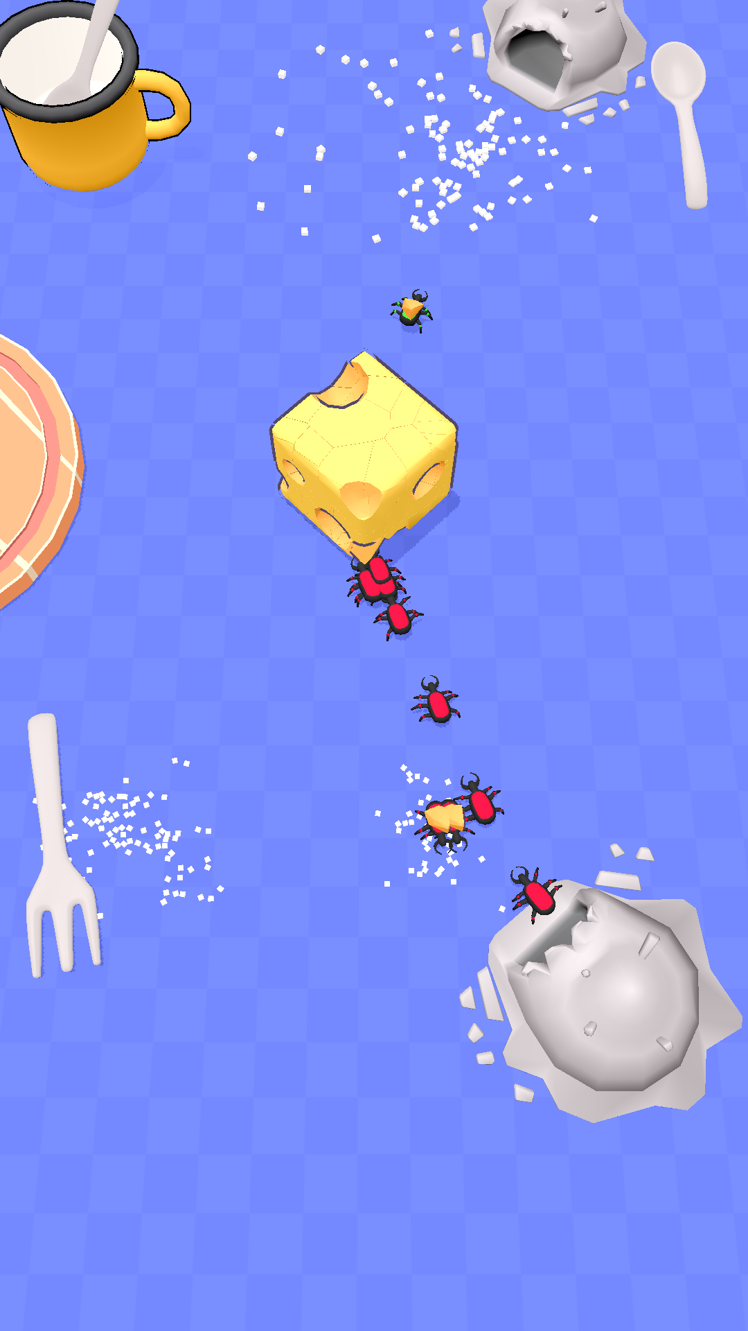 Hungry Battle Bugs Game Screenshot