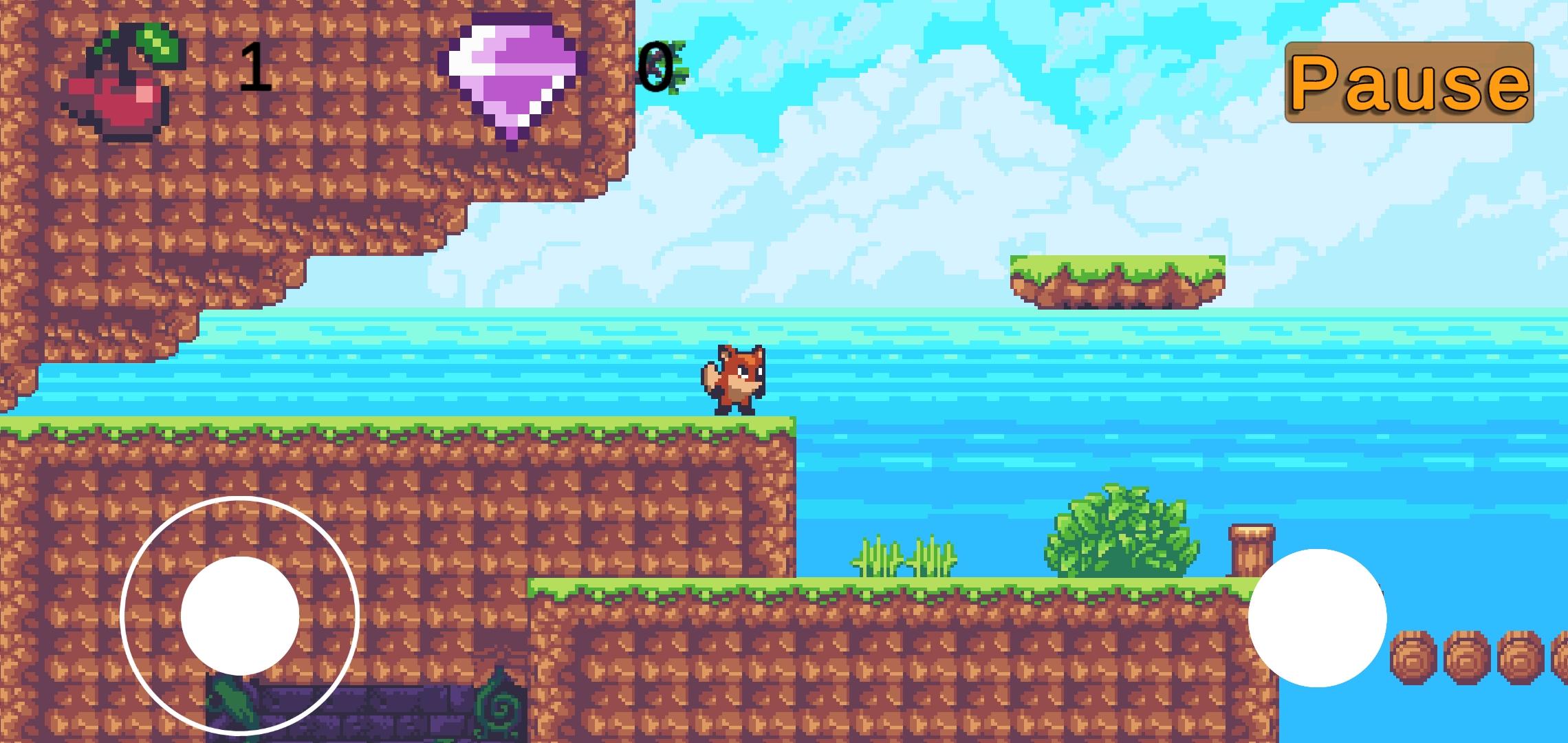 Sunny Land Game Screenshot