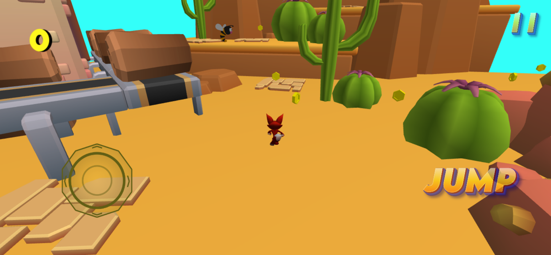 Foxy Skyland Game Screenshot