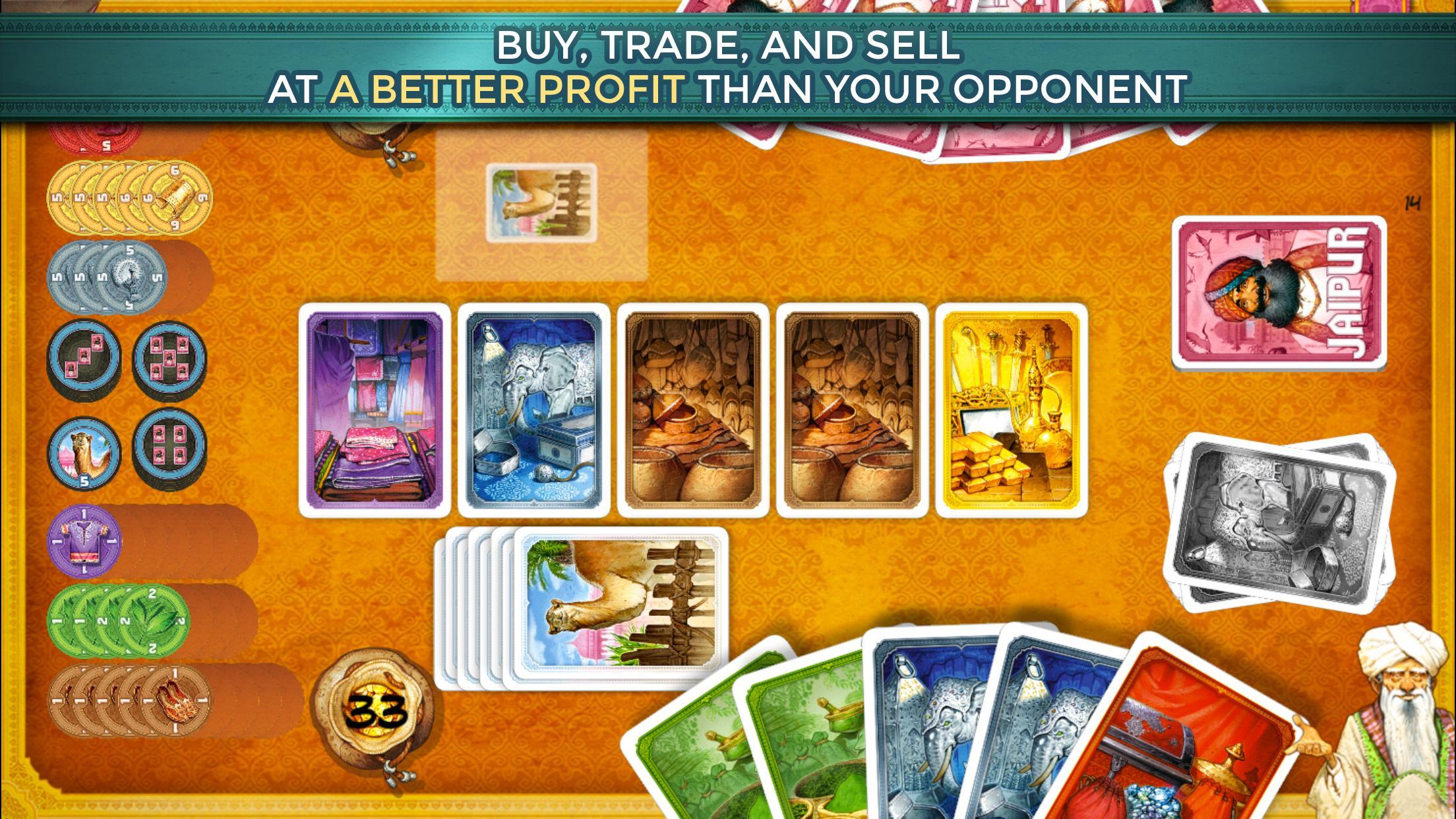 Jaipur: A Card Game of Duels Game Screenshot