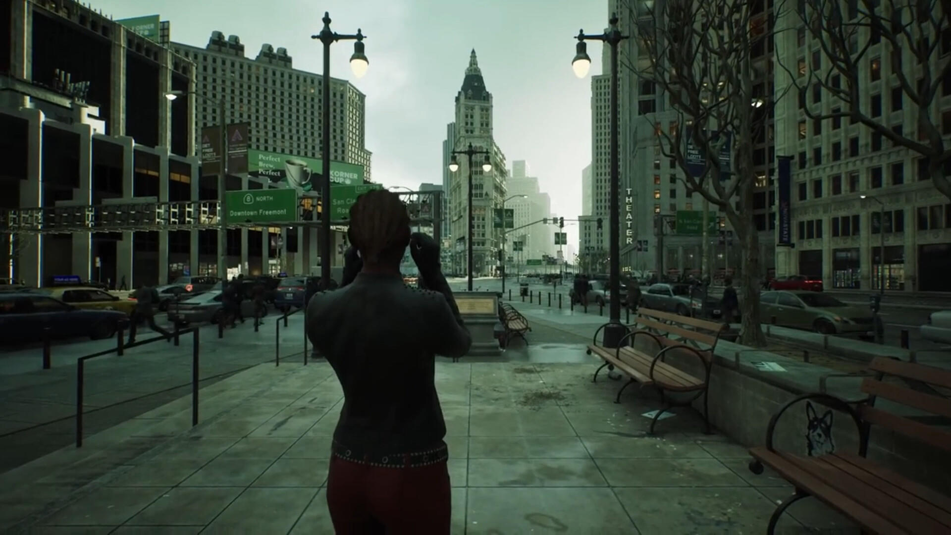 Matrix World Game Screenshot