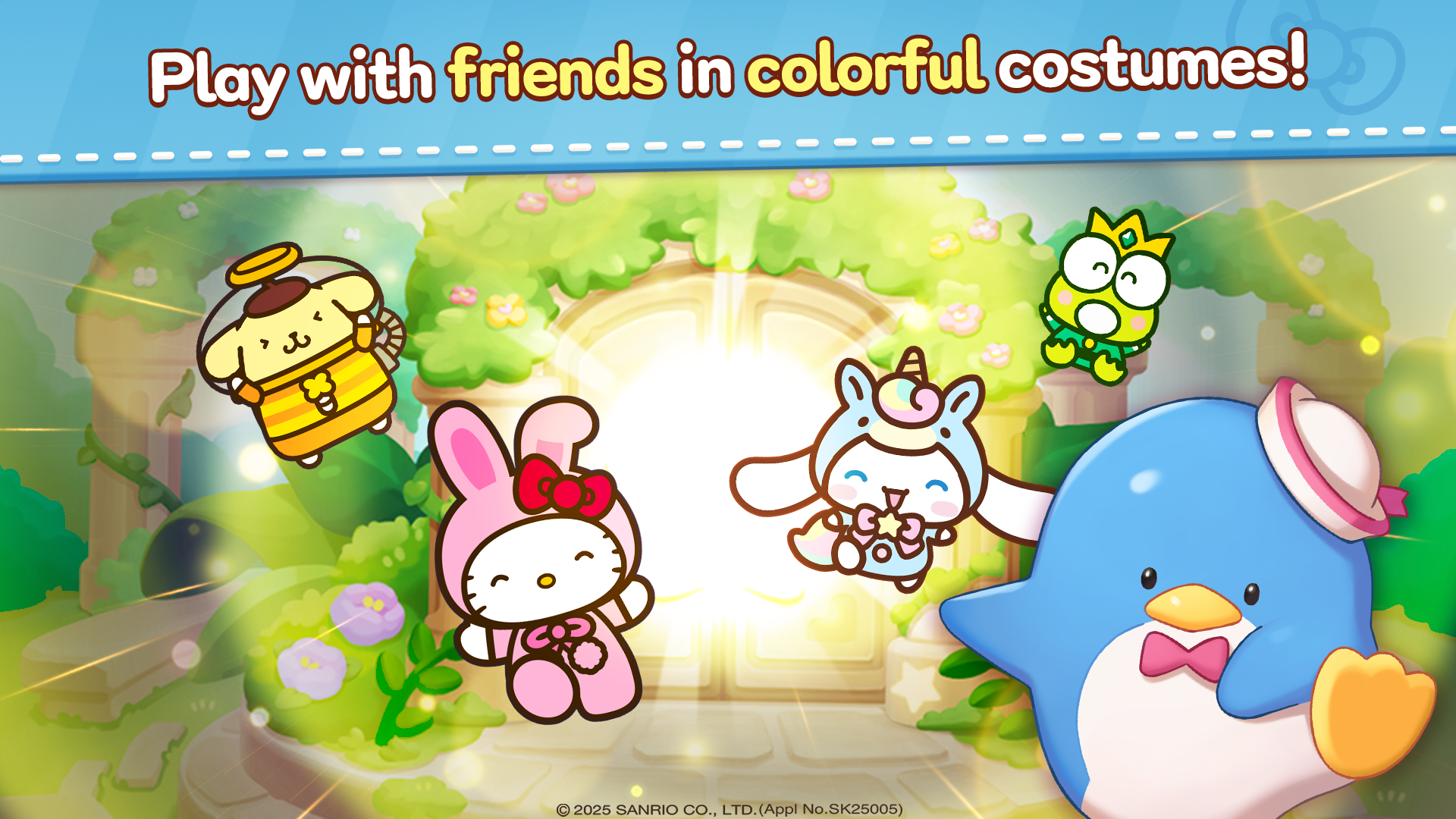 Hello Kitty Friends Match Game Screenshot