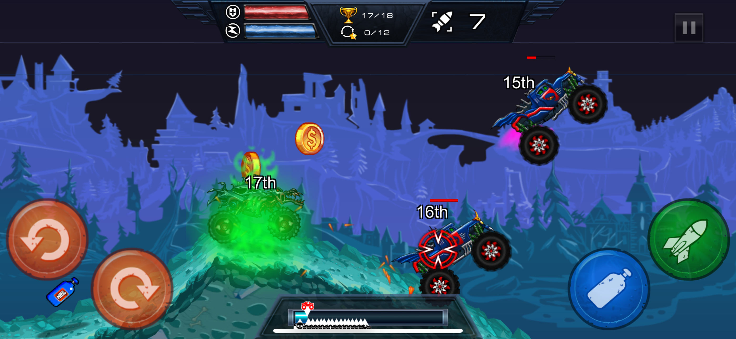 Warth Wagons Game Screenshot