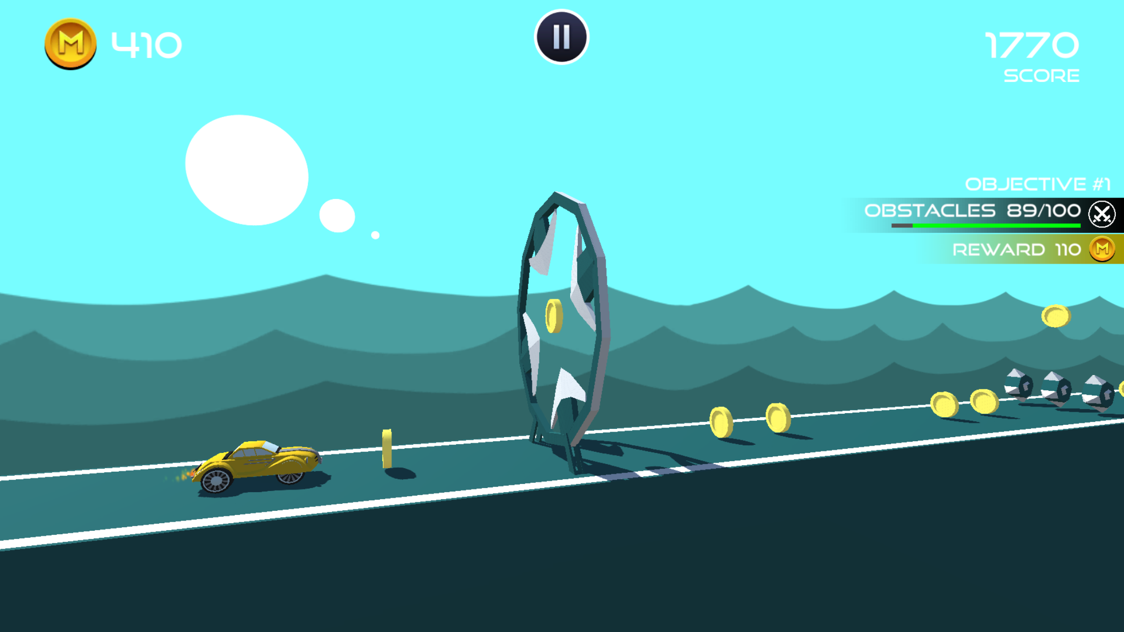 Motor Parkour Game Screenshot