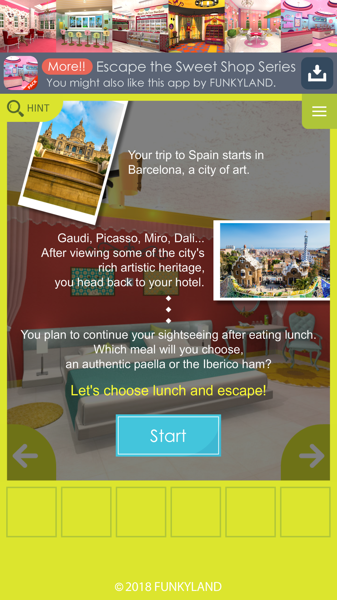 Escape the Travel Series Game Screenshot