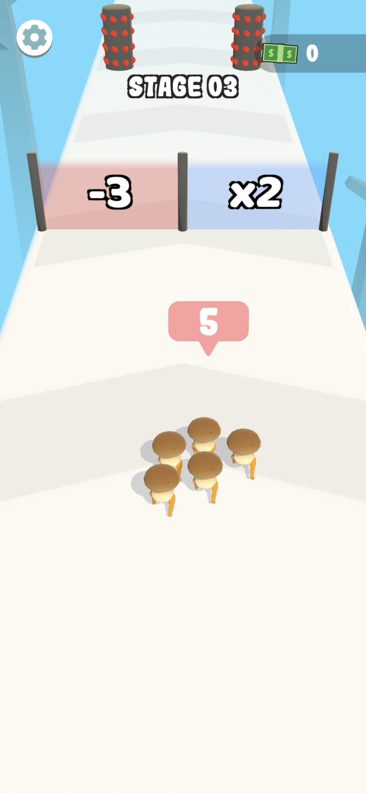 Mush Run! ゲームのスクリーンショット