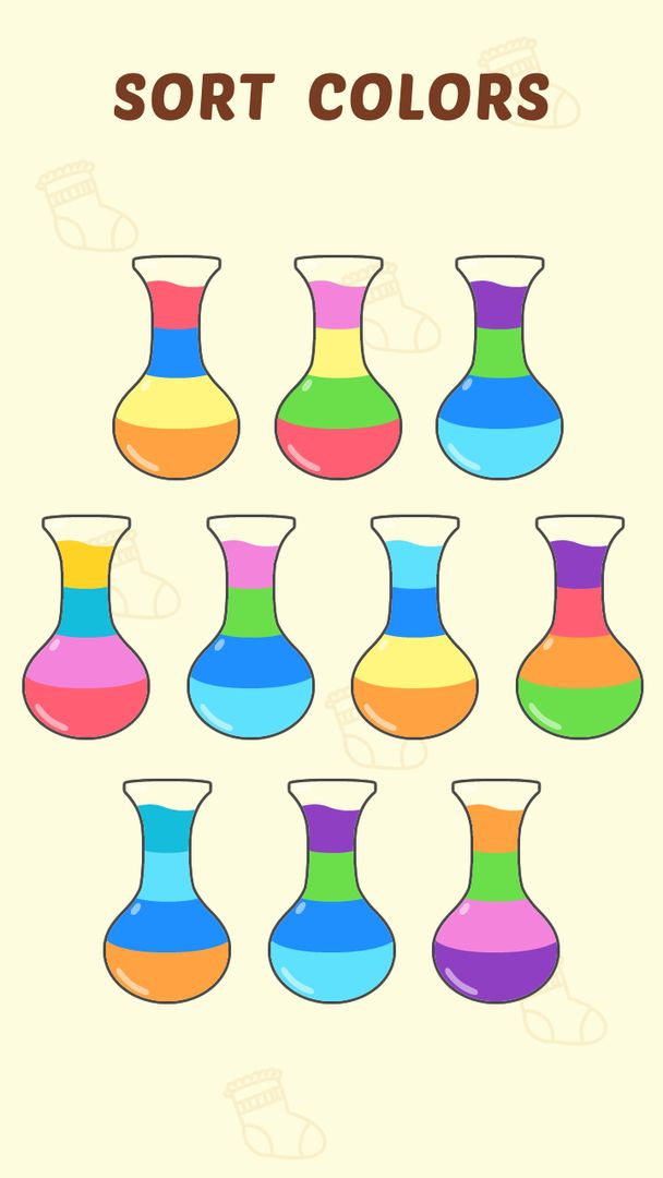 Water Sort - Sort Color Puzzle ภาพหน้าจอเกม