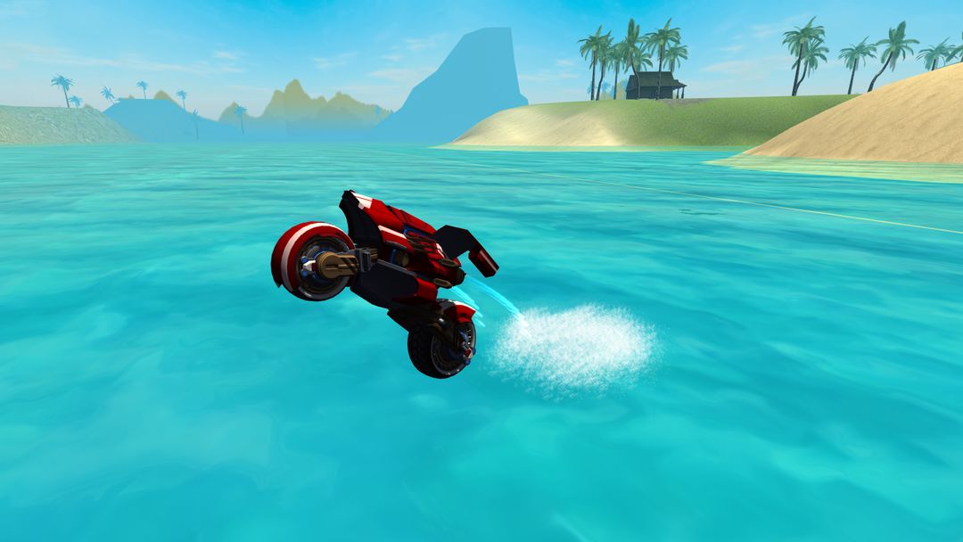 Flying Motorcycle Simulator ภาพหน้าจอเกม