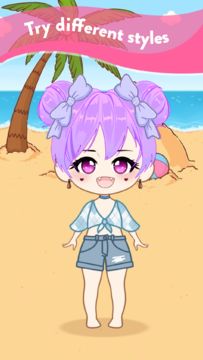 Chibi Doll: Dress Up & Make Up Game Screenshot