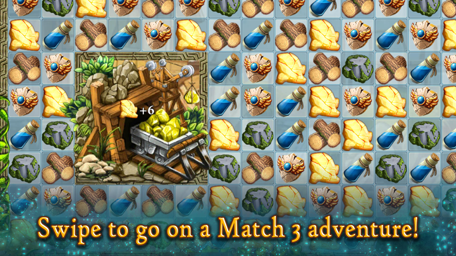 Runefall: Match 3 Quest Games Game Screenshot