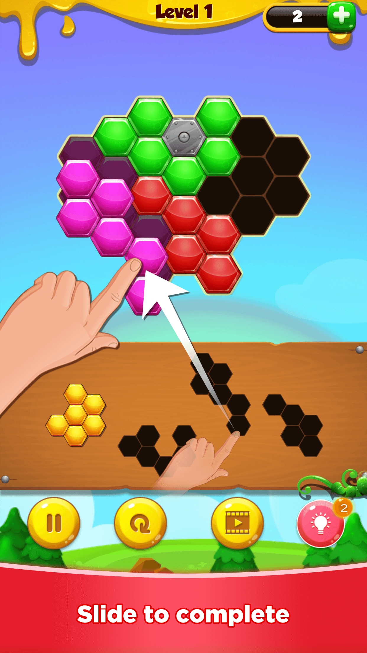 Hexa Puzzle - Block Puzzle Master Game Screenshot