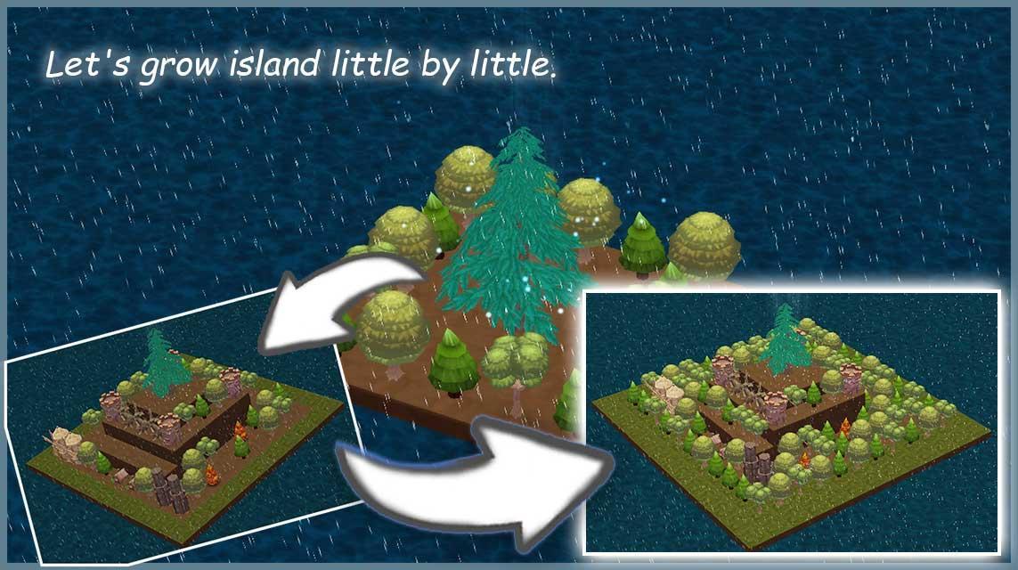 あめのことう -癒しの島育成ゲーム- ゲームのスクリーンショット