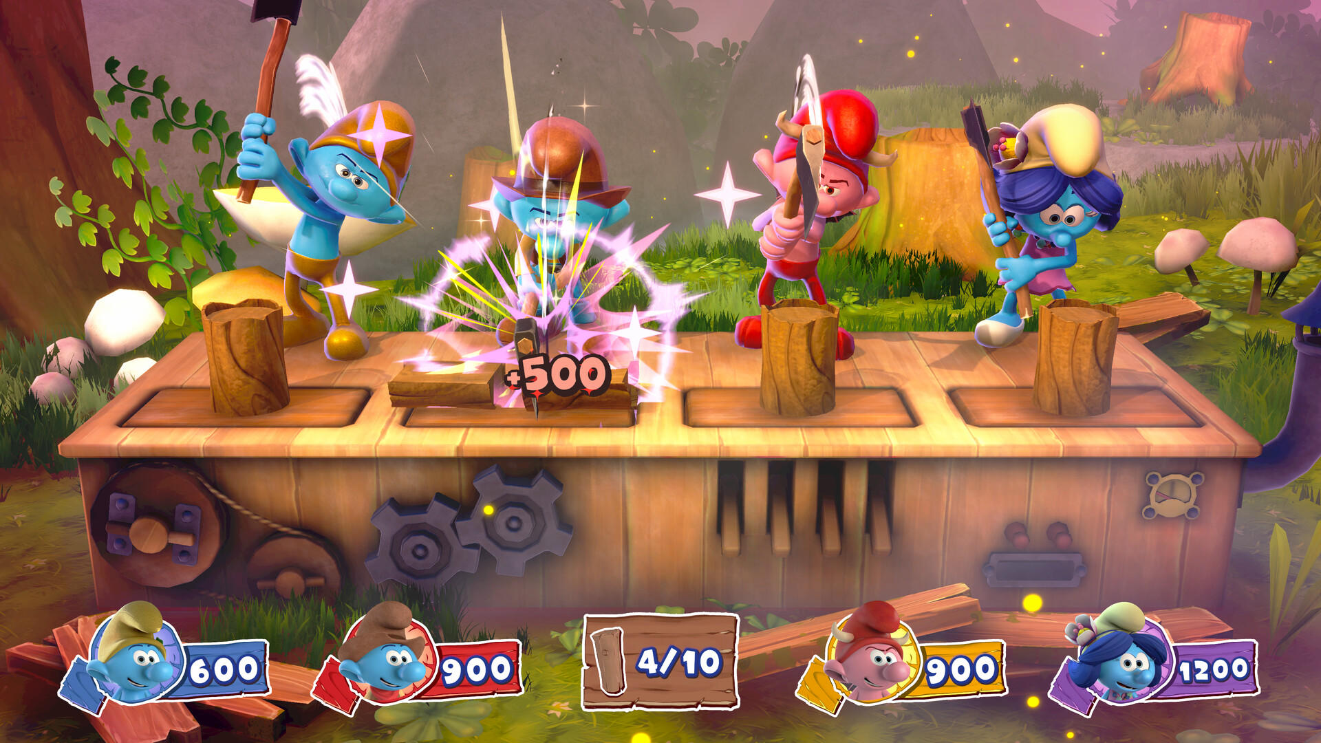 The Smurfs - Village Party screenshot game