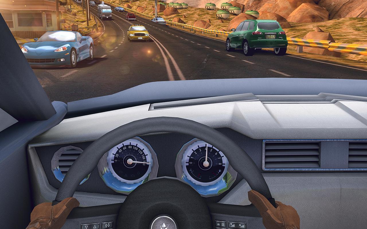 Traffic Xtreme 3D: Fast Car Racing & Highway Speed Game Screenshot