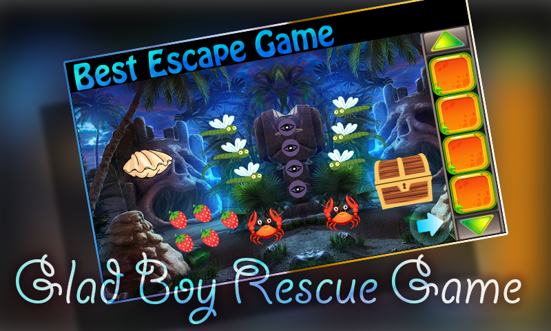 Best Escape Game - Glad Boy Rescue Game Game Screenshot