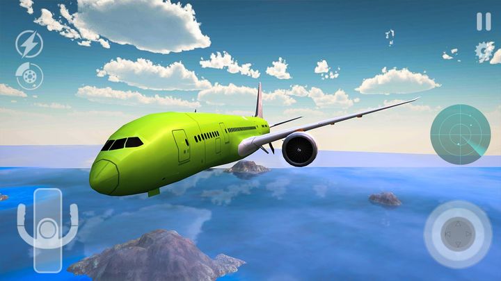 Screenshot 1 of Airplane Flight Pilot Simulator 2019 - Air Flight 1.0