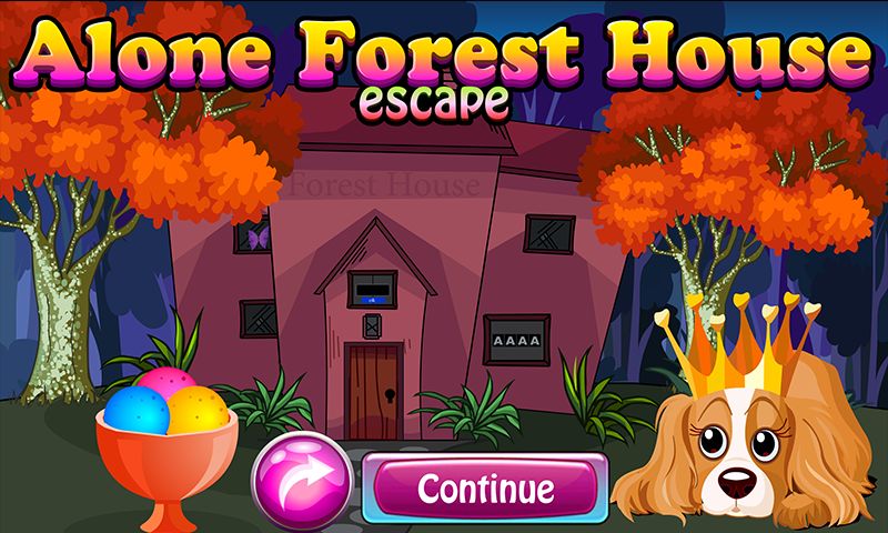 Screenshot of Alone Forest House Escape Game