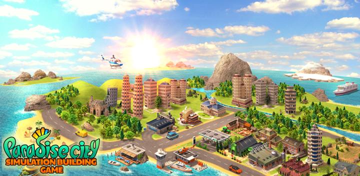 Banner of Paradise City: Building Sim 2.7.0