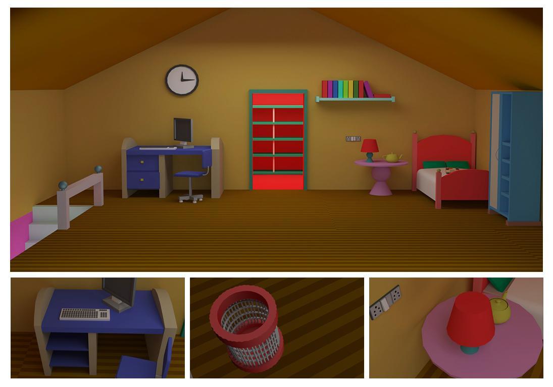 Escape Game The Doll House 2 Game Screenshot