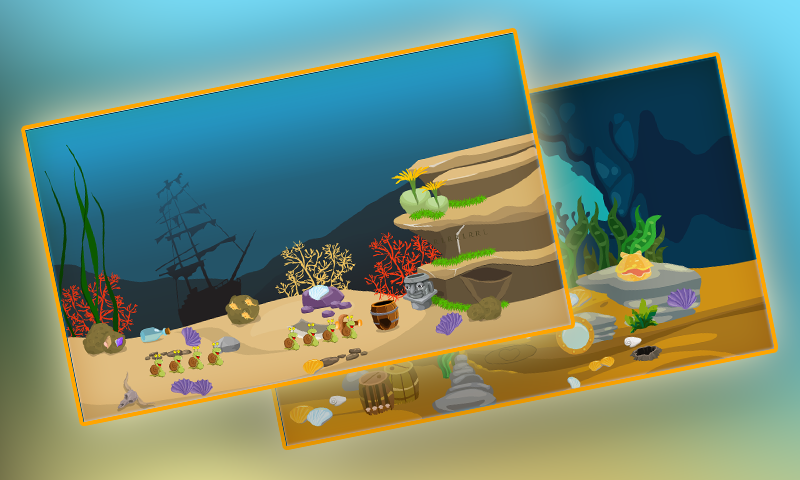 Mermaid Girl Rescue Best Escape Game-299 게임 스크린샷