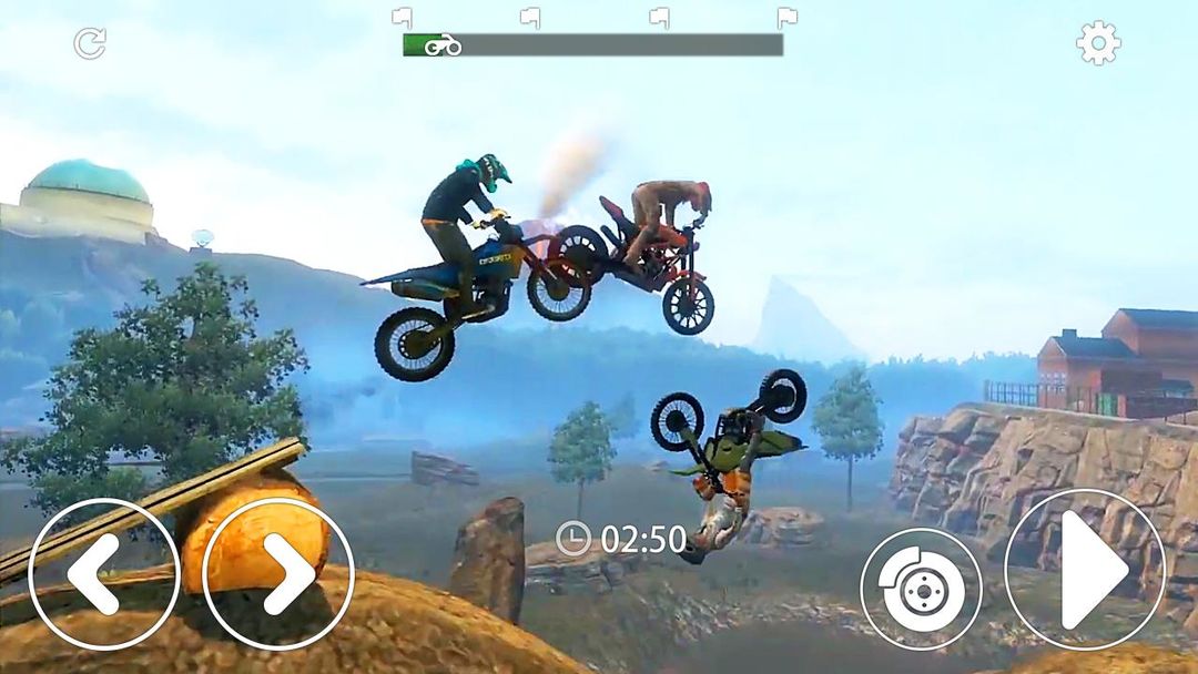 Screenshot of Mountain Moto- Trial Xtreme Racing Games