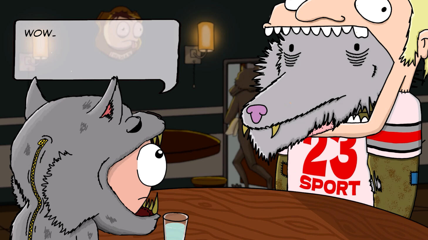 Screenshot of Undercover Speed Dating (with Wolves)