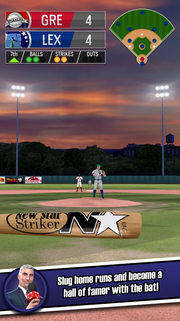 New Star Baseball ภาพหน้าจอเกม