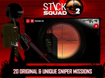 Captura de Tela do Jogo Stick Squad 2 - Shooting Elite