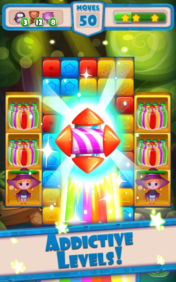 Screenshot of Candy Block Smash - Match Puzzle Game