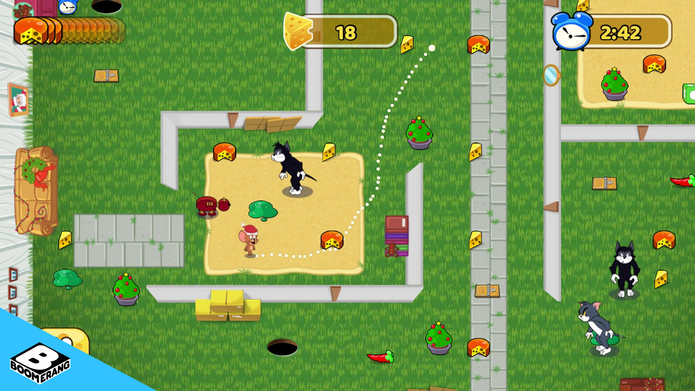Tom & Jerry: Mouse Maze Game Screenshot