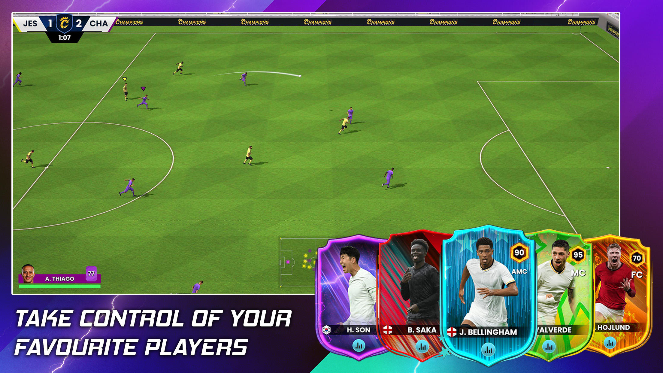 Champions Elite Football 2024 ภาพหน้าจอเกม