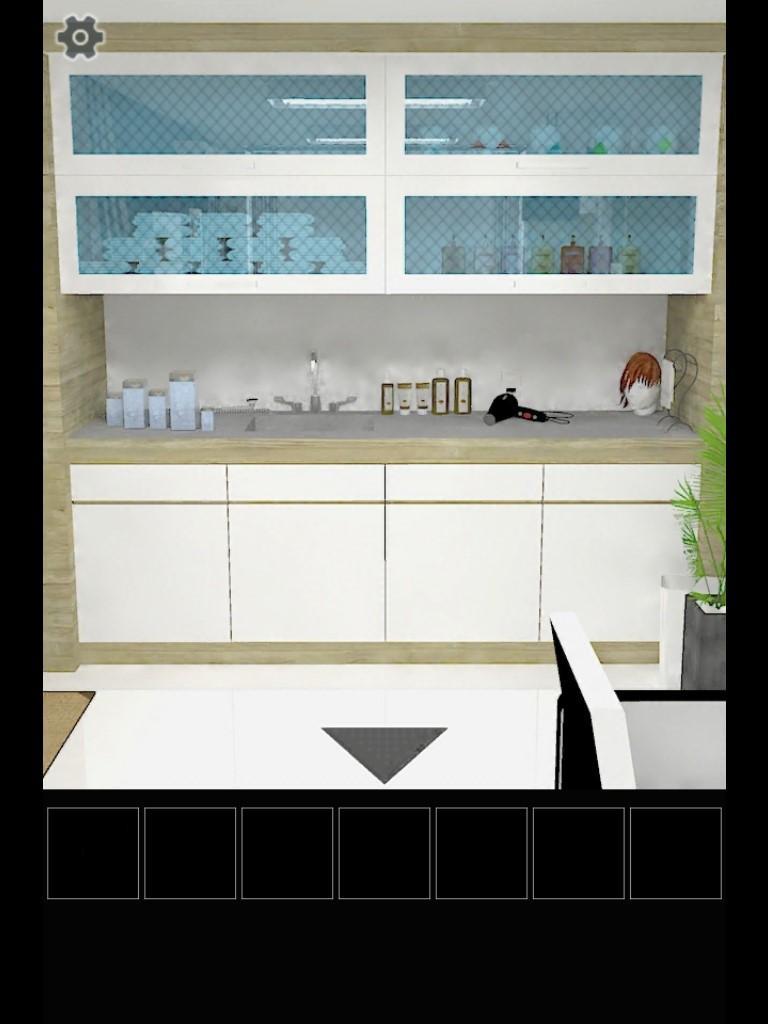 Escape from the barber room. Game Screenshot