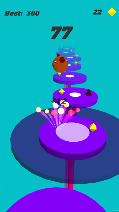 Disc Hopper Game Screenshot