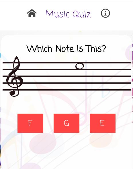 Name That Note ゲームのスクリーンショット