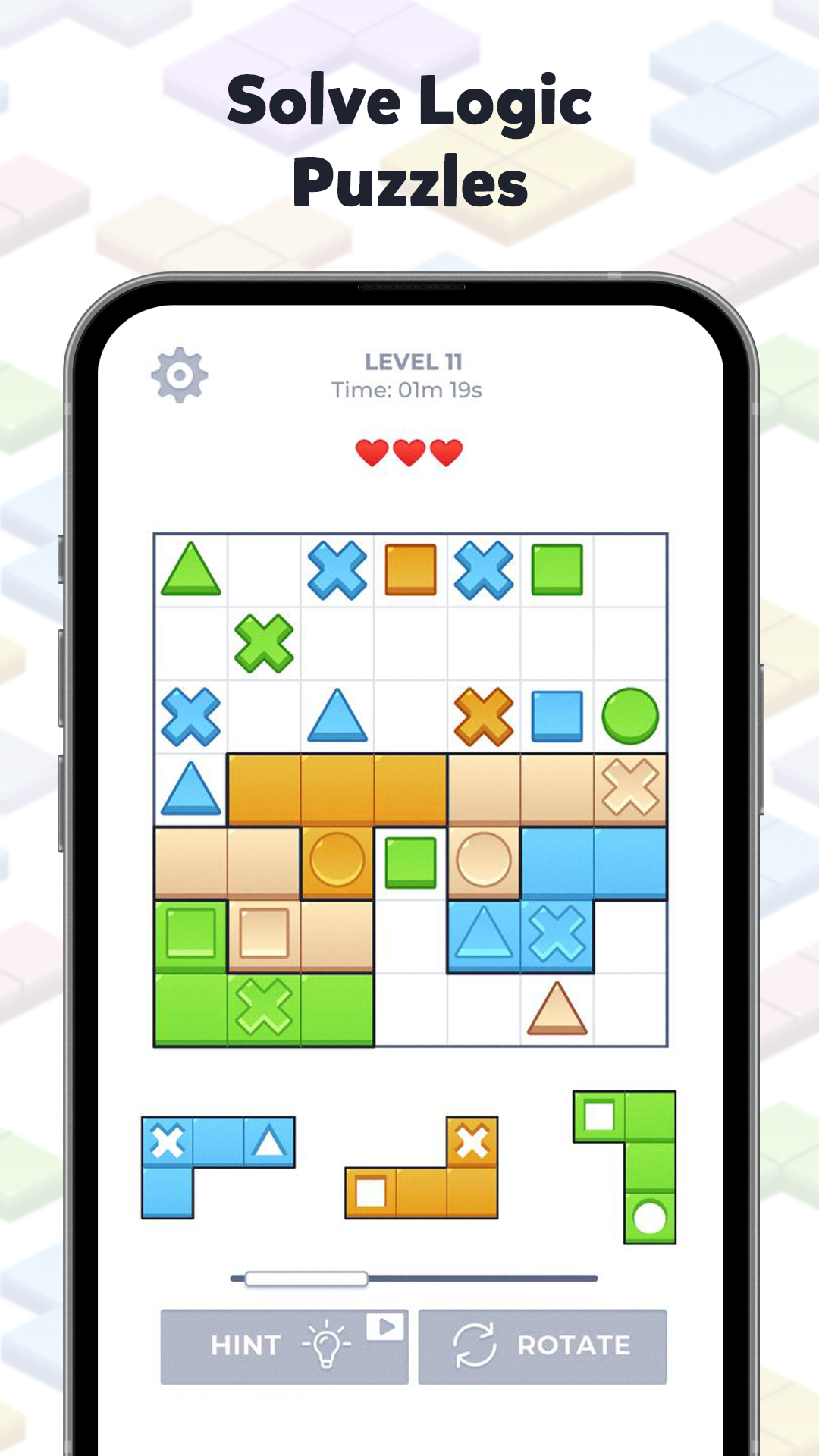 Square Block Blast Game Screenshot