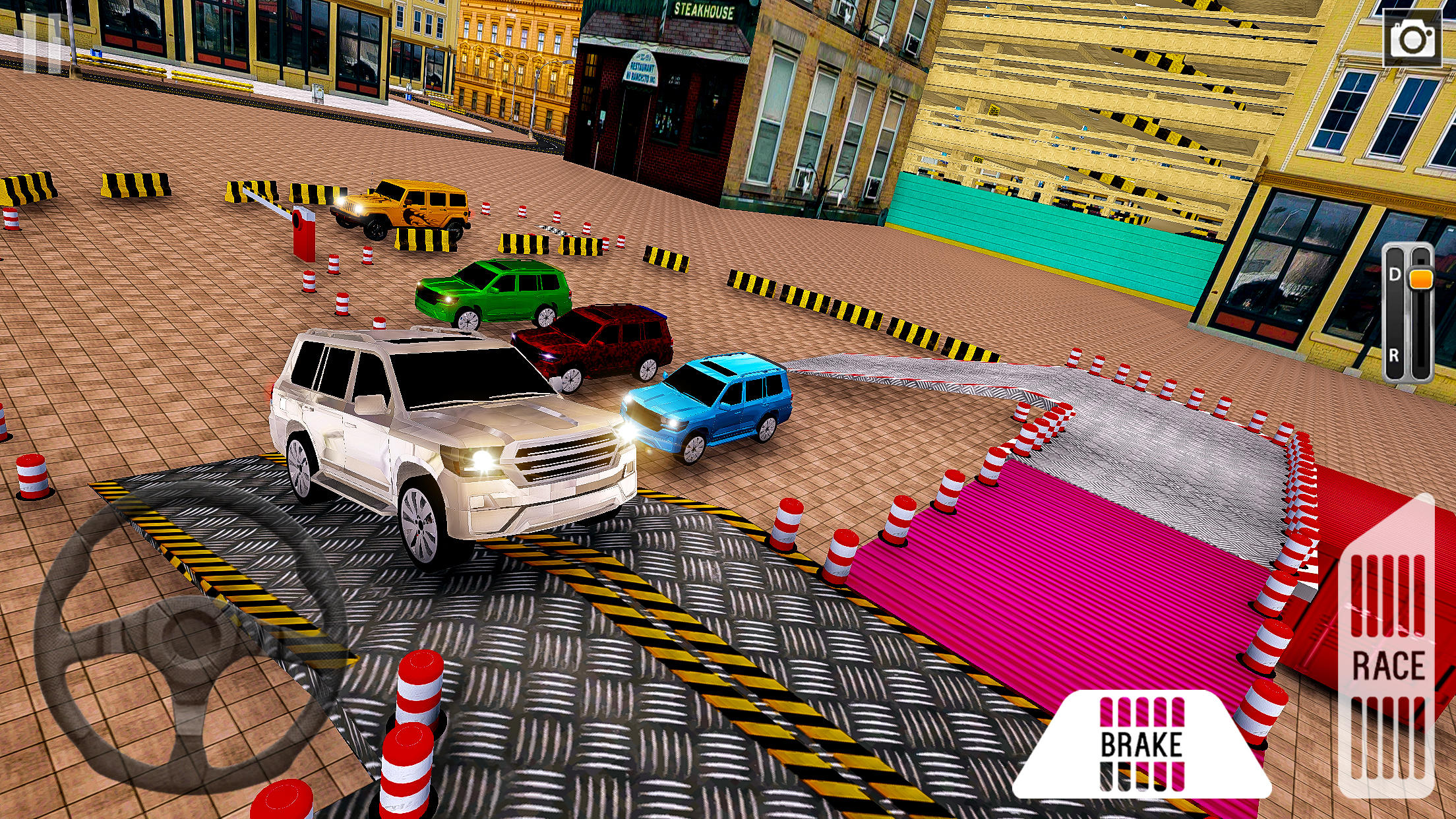 Prado Parking Mania Car Games Game Screenshot