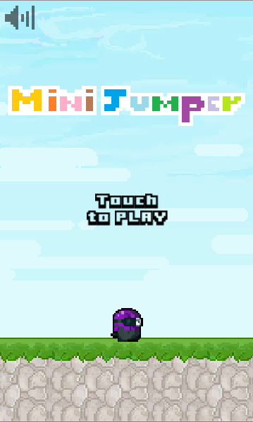 Mini Jumper ゲームのスクリーンショット