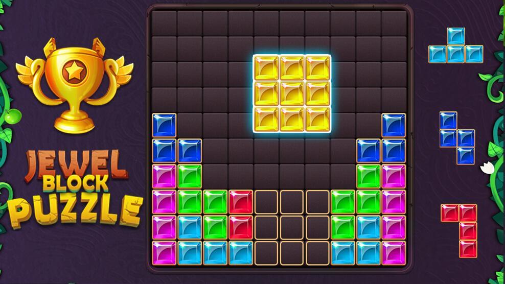 Cuplikan Layar Game Jewel Block Puzzle