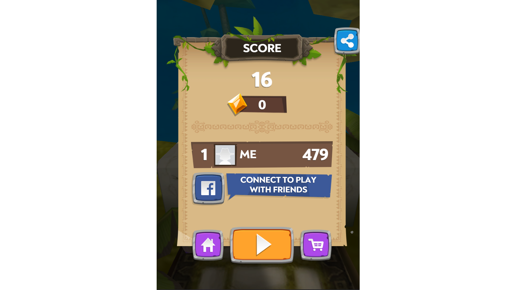Screenshot of temple runner