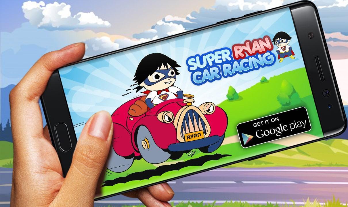 Super Ryan Car Climb Racing Kart Dash 게임 스크린 샷