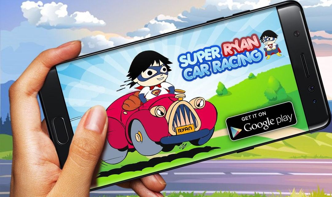 Screenshot of Super Ryan Car Climb Racing Kart Dash