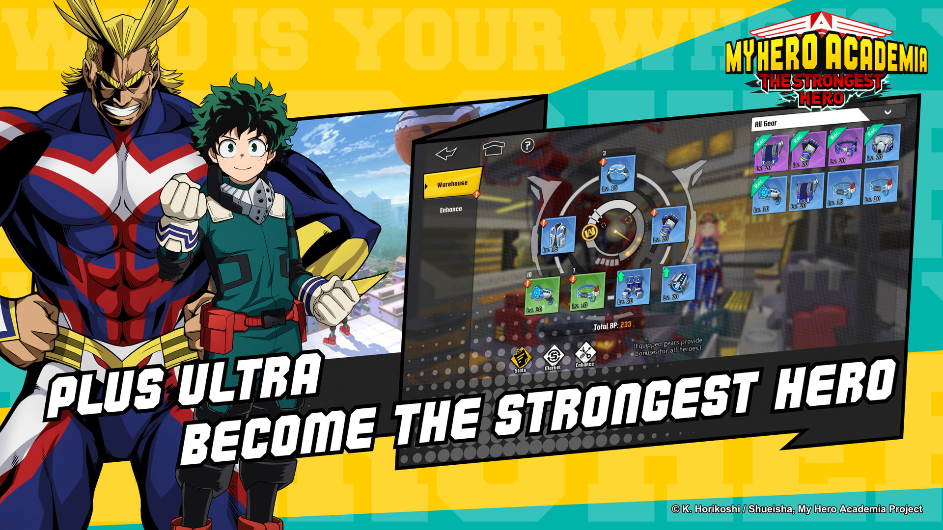 Screenshot of MHA:The Strongest Hero