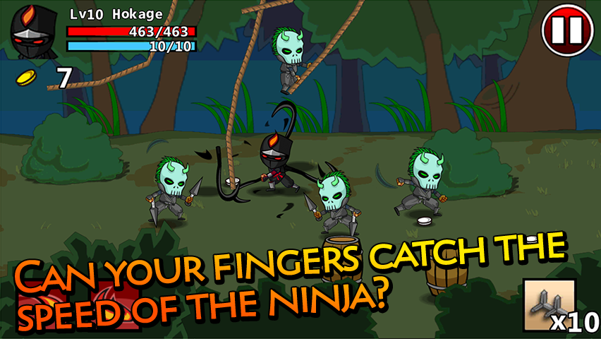 Screenshot 1 of Ninjas - เลื่อนที่ถูกขโมย 4.8