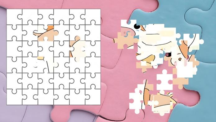 Captura de Tela do Jogo Squishy Jigsaw Puzzle Land